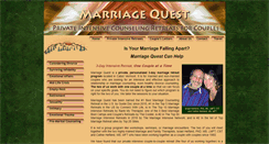 Desktop Screenshot of marriagequest.org